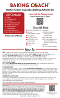 Boston Creme Cupcakes Baking Activity Kits