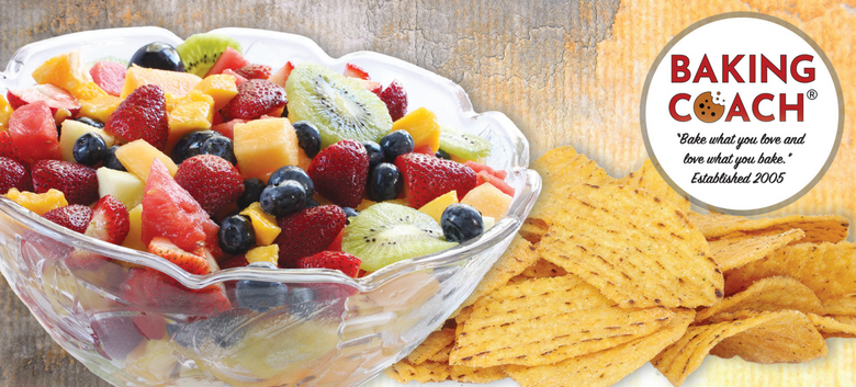 Honey Fruit Salsa & Buttery Cinnamon Chips Recipe