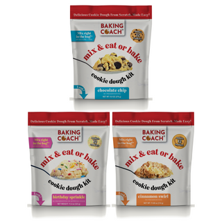 Edible Cookie Dough 1 Dozen Yield Triple Packs