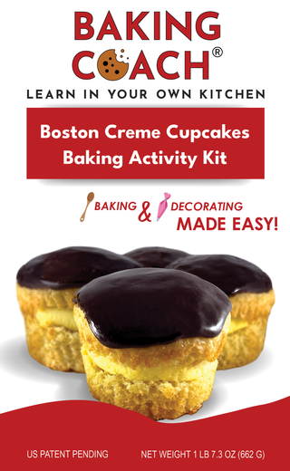 Boston Creme Cupcakes Baking Activity Kits
