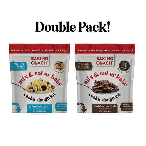 Edible Cookie Dough 1 Dozen Yield Double Packs