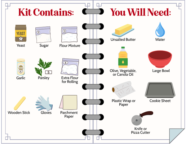 Garlic Knots Baking Activity Kit