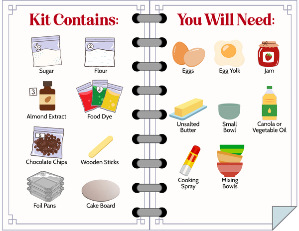 Rainbow Cookies Baking Activity Kit