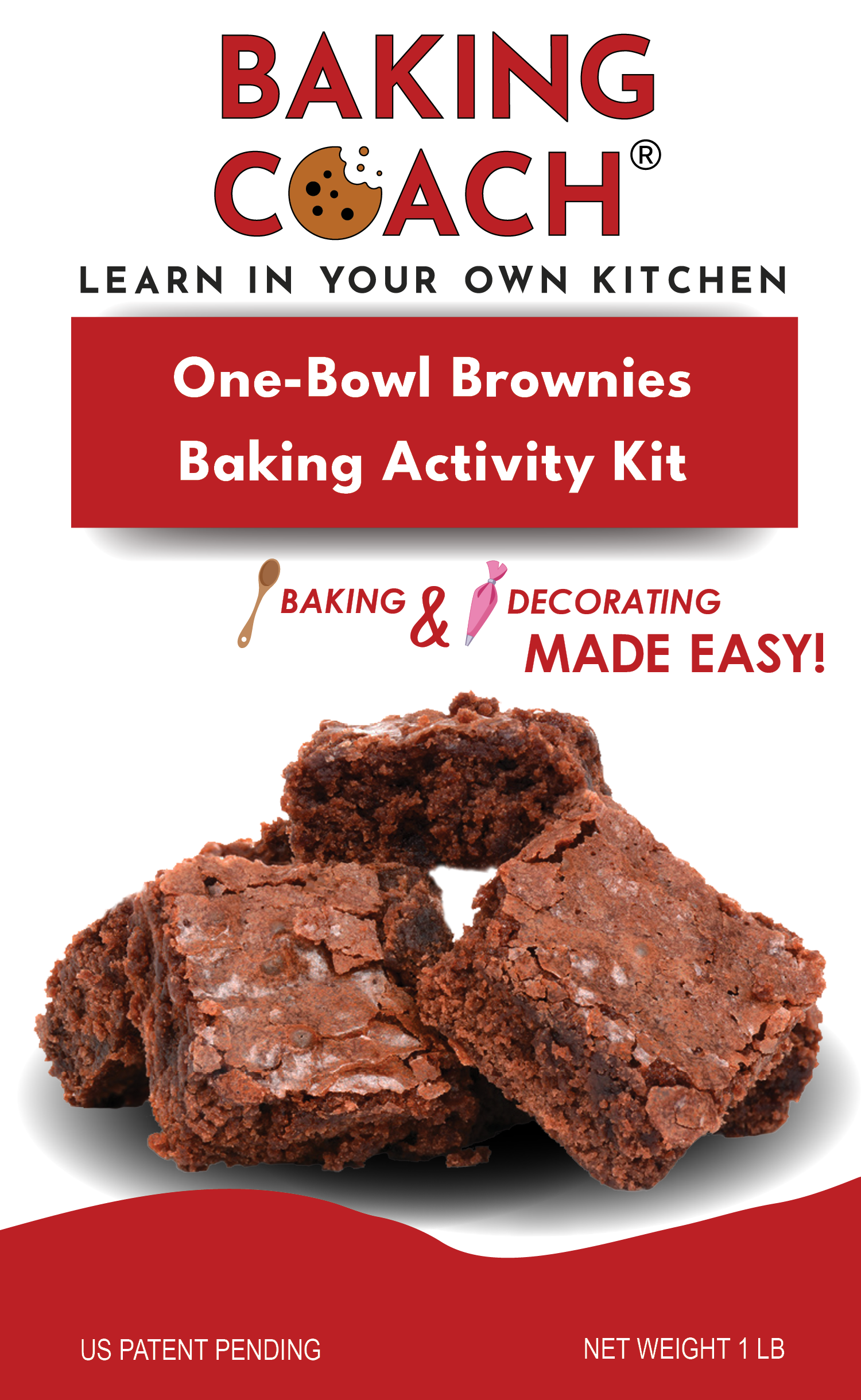 OneBowl Brownies Baking Activity Kit The Baking Coach
