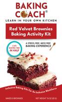 Red Velvet Brownies Baking Activity Kit