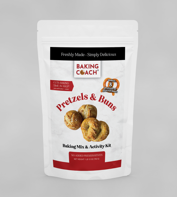 Pretzels or Pretzel Buns Baking Activity Kit