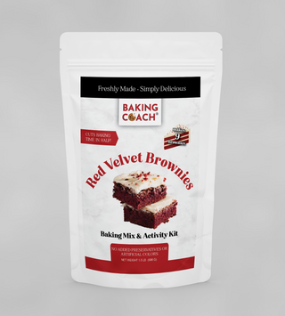 Red Velvet Brownies Baking Activity Kit